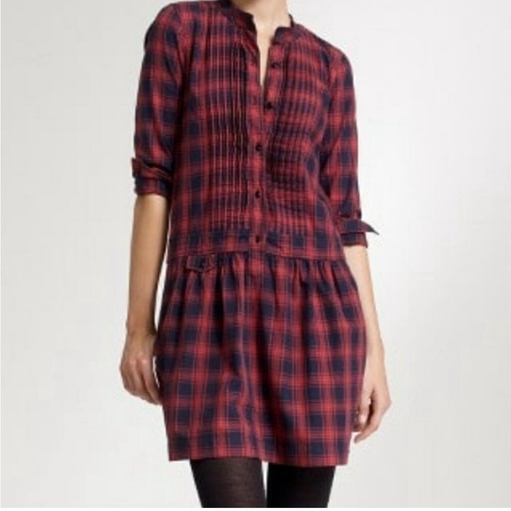 J. Crew Plaid “Sundrine” Flannel Dress